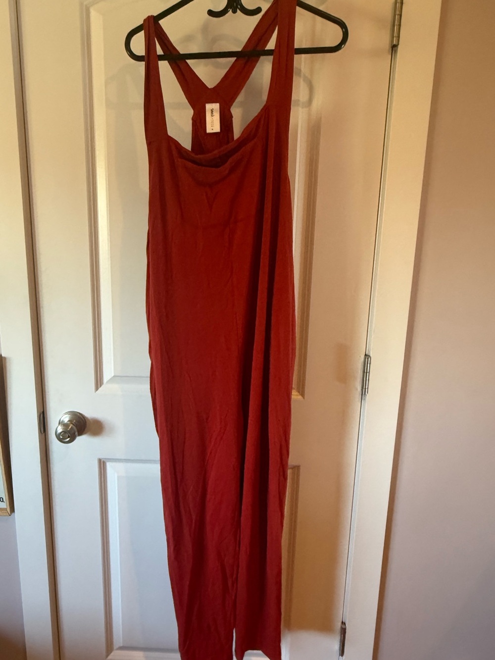 Smash & Tess Brick Orange Romperalls XL